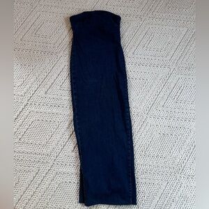 Bandeu jeans maxi dress Zara